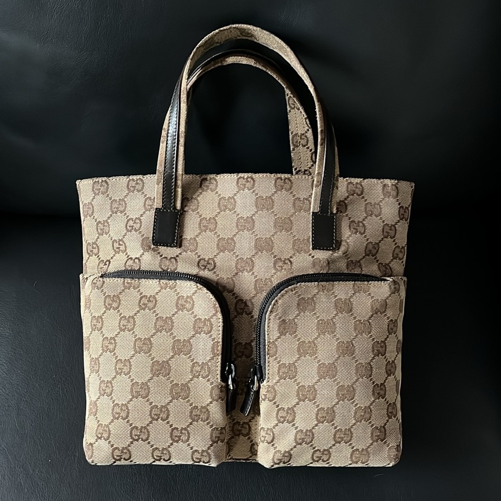 GUCCI GG Monogram Canvas Bag